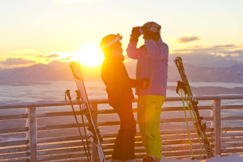 Abendstimmung auf der Gerlitzen Alpe